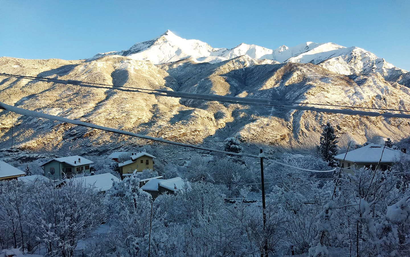 Il Rocciamelone visto da Meana